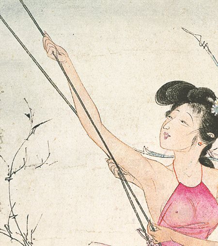 东宝-胡也佛的仕女画和最知名的金瓶梅秘戏图